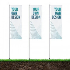 Standard aluminiummast 6m | Adivin Beach Flag