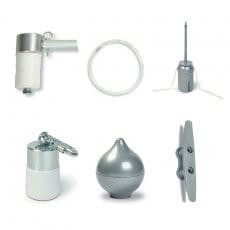 Accessoires pour mâts en aluminium rabattables