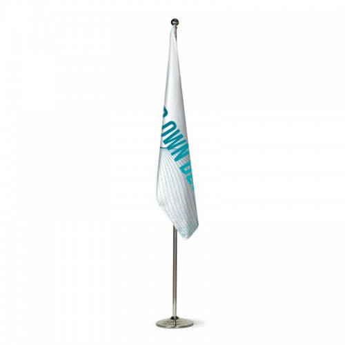 Drapeau de bureau monté sur mât (hampe)