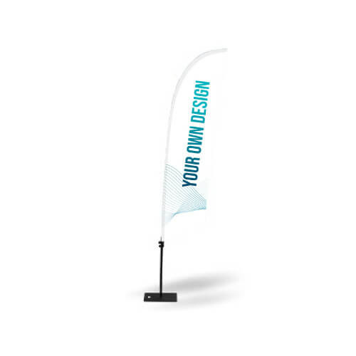 Fly Banner Surf S sem reforço com base Deluxe 4 kg