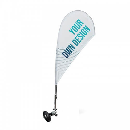 Mini Fly Banner para carro modelo Gota
