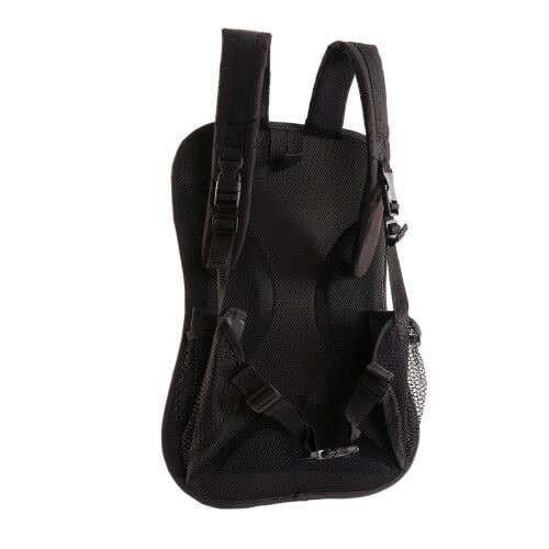 Parte dianteira da mochila individual para fly banners