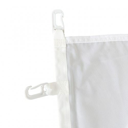 Drapeau avec mousquetons blancs et fourreau