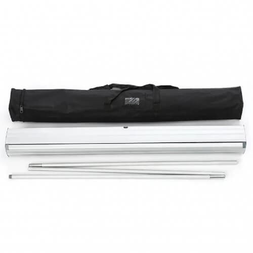 Estuche para guardar y transporatr el Roll Up desmontado