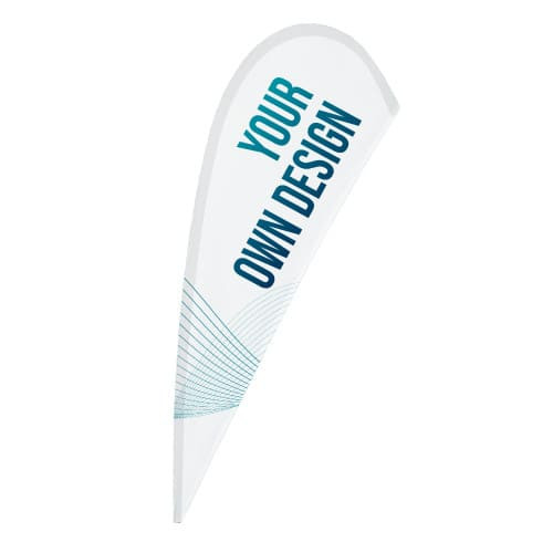Drapeau de Oriflamme Goutte sans renfort