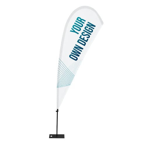 Fly Banner Goutte S sans renfort avec base Deluxe 4 kg