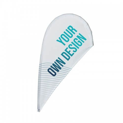 Bandera Gota del Mini Fly Banner con peana