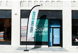 Fly Banner: Point-of-Sale Advertising for High Street Businesses