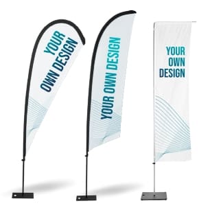 Fly Banners fabricados en Ádivin Banderas